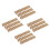 12 Stuks 1:12 Miniatuurtrappen Pre-Geassembleerd Leuning 8