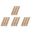 12 Stuks 1:12 Miniatuurtrappen Pre-Geassembleerd Leuning 9