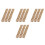 12 Stuks 1:12 Miniatuurtrappen Pre-Geassembleerd Leuning 10