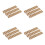 12 Stuks 1:12 Miniatuurtrappen Pre-Geassembleerd Leuning 6