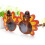 2 Pcs Creative Turkey Glasses For Thanksgiving Costume Party 6