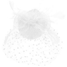 Tea Party Fascinator Hut Frauen Vintage Mesh Haarschmuck Haarclip