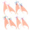 4 Paar Elf Cosplay Schmetterlingsfee Dekorative 1