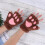 2 Wol Handschoenen Kattepoot Vrouwen 10
