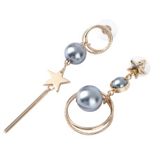 Star Ohrringe Legierung Elegant