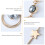 Star Ohrringe Legierung Elegant 2