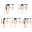 5 Sets Zen Garten Mit Sand Tablett Und Harke 8