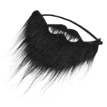 Halloween Feest Valse Grappige Baard Zwart
