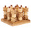 1Set Khaki Schaakbord Educatief En Decoratief 9