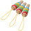 3 Stuks Kinderfluit Draagbare Muziekinstrument 11