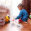 4 Stuks Educatief Puzzelschilderen Kit Met 12 Stiftmakers 8