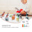 4 Stuks Educatief Puzzelschilderen Kit Met 12 Stiftmakers 7