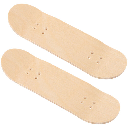 2Stk Holz Fingerboard Mini Skateboard Für Kinder 1