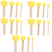 20 Unidades Esponjas Redondas Tamaño Para Pintar Niños