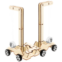 2Stk Kids Diy Gravitationsauto Experimentelles Pädagogisches Spielzeug