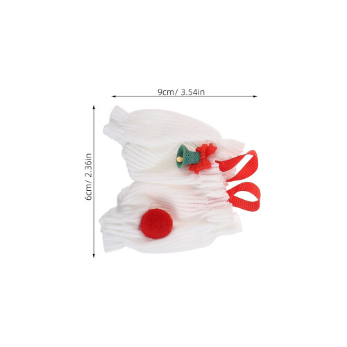 Ropa Para Navideña Traje Santa Tejido Compatible 2