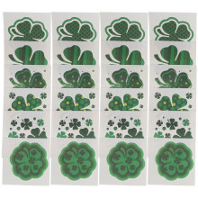 144 St. Patrick's Day Kleeblatt Körper Aufkleber Für Mann
