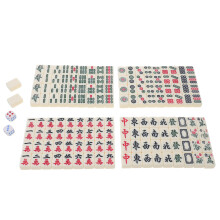 1Set Mahjongspel Ivoor, Melamine Set Voor Onderweg En Familie