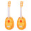 2 Pièces Miniatures Enfants Instruments À Cordes Plastique 4