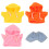 4 Piezas Ropa Para Muñecas 20 Cm Conjunto Peluche 9