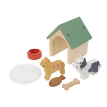 5 Juegos De Casa Miniatura Para Perro Con Y Comida