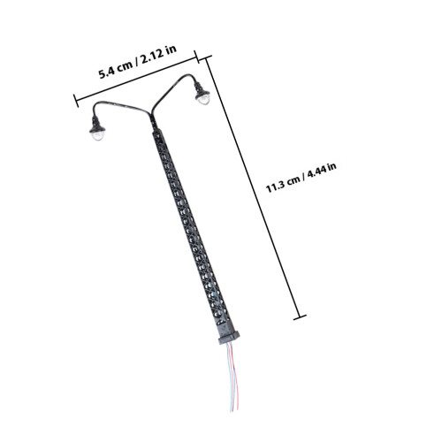 2Stk Kompaktes Schwarzes - Modell Für Mini Szenen 1