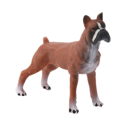 2 Pièces Chien En Plastique Décoration Bureau
