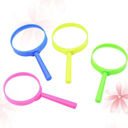 16 Pcs Plastic Handheld Magnifying Glasses For Kids Reading