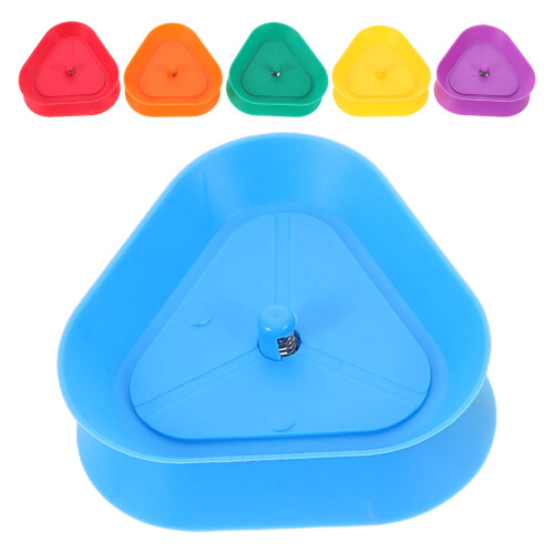 6 Piezas Soportes Plástico Triangular Para Eventos Juegos