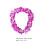 Collier De Fleurs En Pour Danse Hawaïenne Violet 3