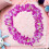 Collier De Fleurs En Pour Danse Hawaïenne Violet 6