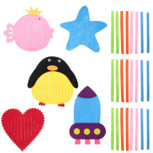 5 Pièces Jouets Éducatifs En Tissu Non Pour Enfants