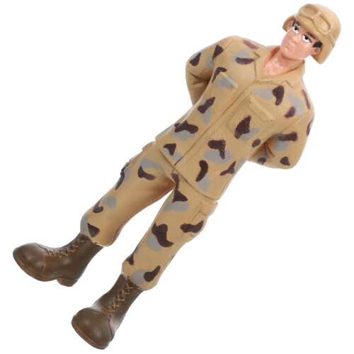 2 Pièces Figurine Soldat Pour Bac À Sable Décoration Mini 2