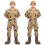 2 Pièces Figurine Soldat Pour Bac À Sable Décoration Mini 4