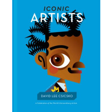 Iconic Artists by David Lee Csicsko Hardcover Book