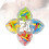 4 Pièces 3D Balle Cœur 50 Barrières Perles 10
