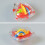 4 Pièces 3D Balle Cœur 50 Barrières Perles 11