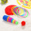 Educational Colorful Ring Toss Puzzle Plastic Parent-Child Game 8