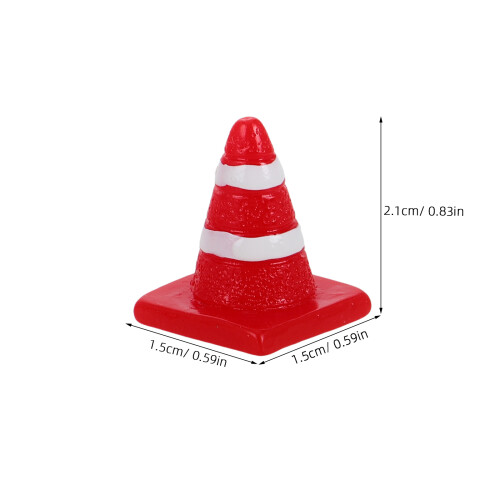 20 Pièces Mini Cônes De Pour Chantier Enfants 1
