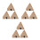 9 Pièces Pyramide En Résine Jouet Égyptien Figurines Sable Table 5
