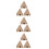 9 Pièces Pyramide En Résine Jouet Égyptien Figurines Sable Table 9