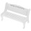 2Pcs Mini Diy Wooden Bench For Figurine Display 1