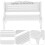 2Pcs Mini Diy Wooden Bench For Figurine Display 11