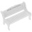 2Pcs Mini Diy Wooden Bench For Figurine Display 3