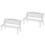 2Pcs Mini Diy Wooden Bench For Figurine Display 6
