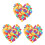 288 Pcs Geometric Shapes Puzzle For Kids Shape Sorting Pattern Blocks 4
