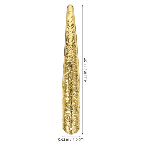 10 Pièces Accessoire Ongles Anneaux Protection Phalanges Style Griffe 1