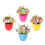 4 Pièces Kit Fleurs Enfants Bricolage Boutons Loisirs 9