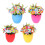 4 Pièces Kit Fleurs Enfants Bricolage Boutons Loisirs 8