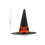 30 Pcs Felt Witch Hats Halloween Decorations Wizard Hat Bottle Caps 11
